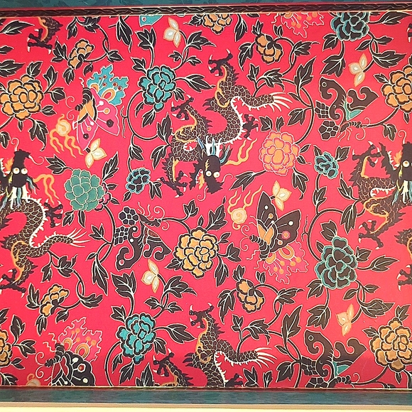 Pier 1 Imports Chinese Dragon Decorative Book Box Secret Storage - Picture 7 of 8